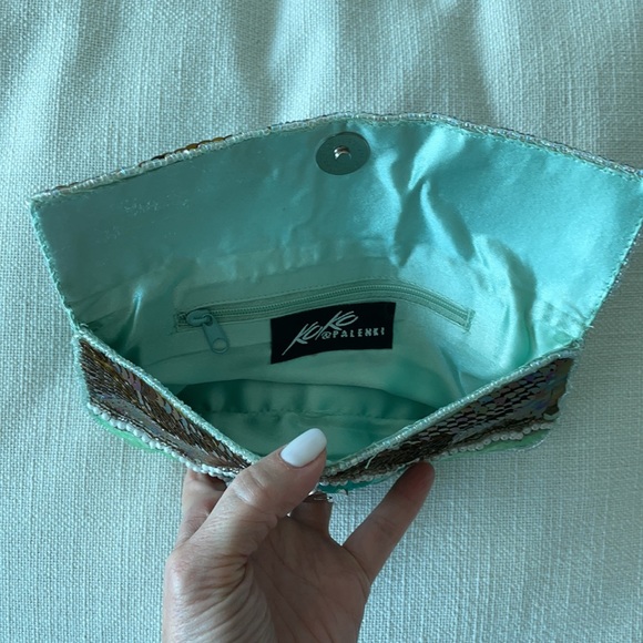 Clutch handbag sequins - Picture 4 of 8